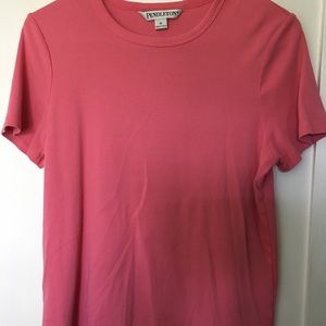 Ladies Pendleton Pink Short Sleeves Top